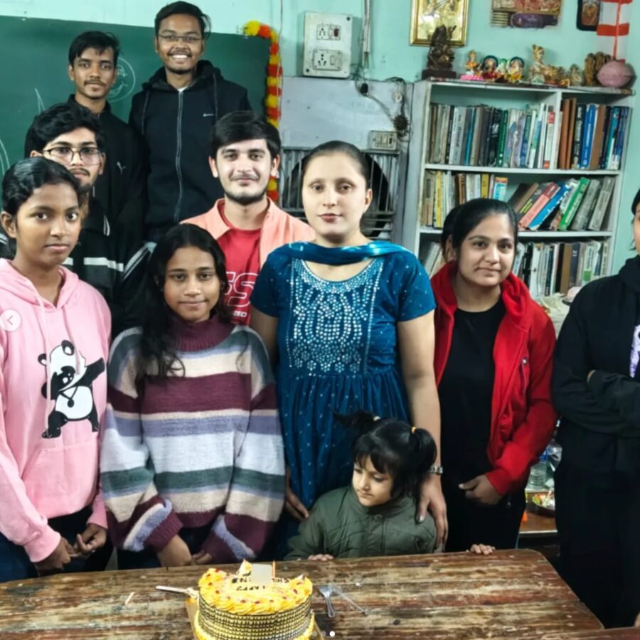 ACC students together at the institute